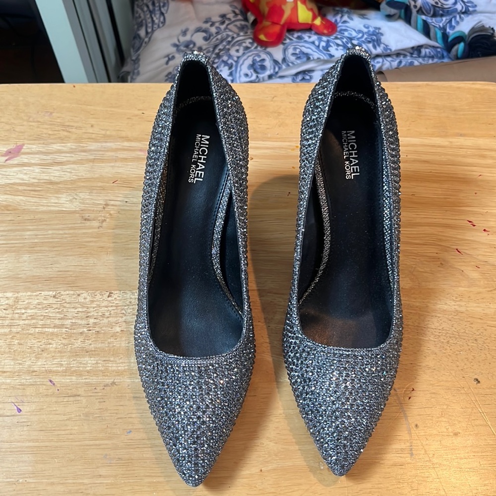 Michael Kors Silver shoes size 8